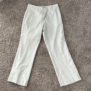 Ann Taylor Cream Petite Pants